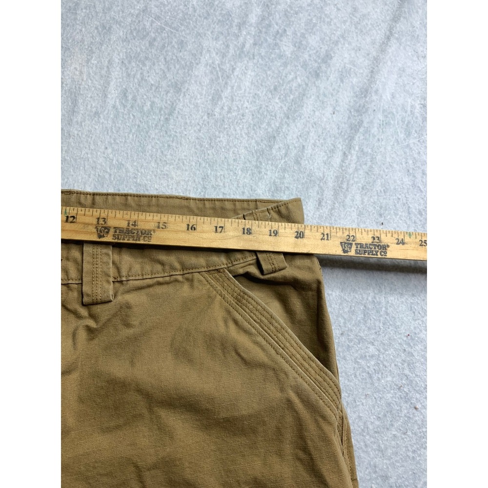 Duluth Trading Co Mens military Cargo Pants Khaki Size 42x30 - Picture 3 of 6